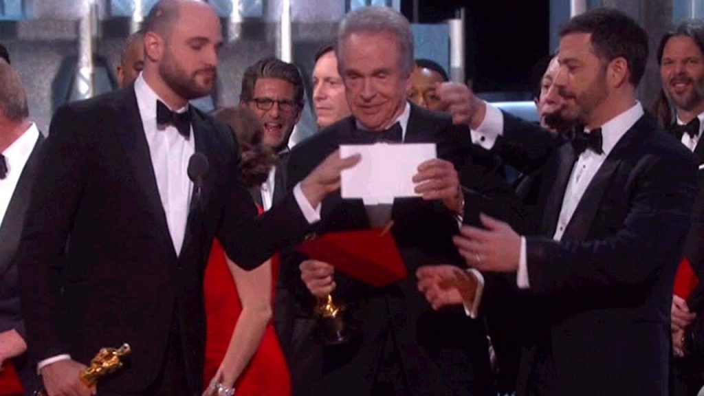 oscar mistake