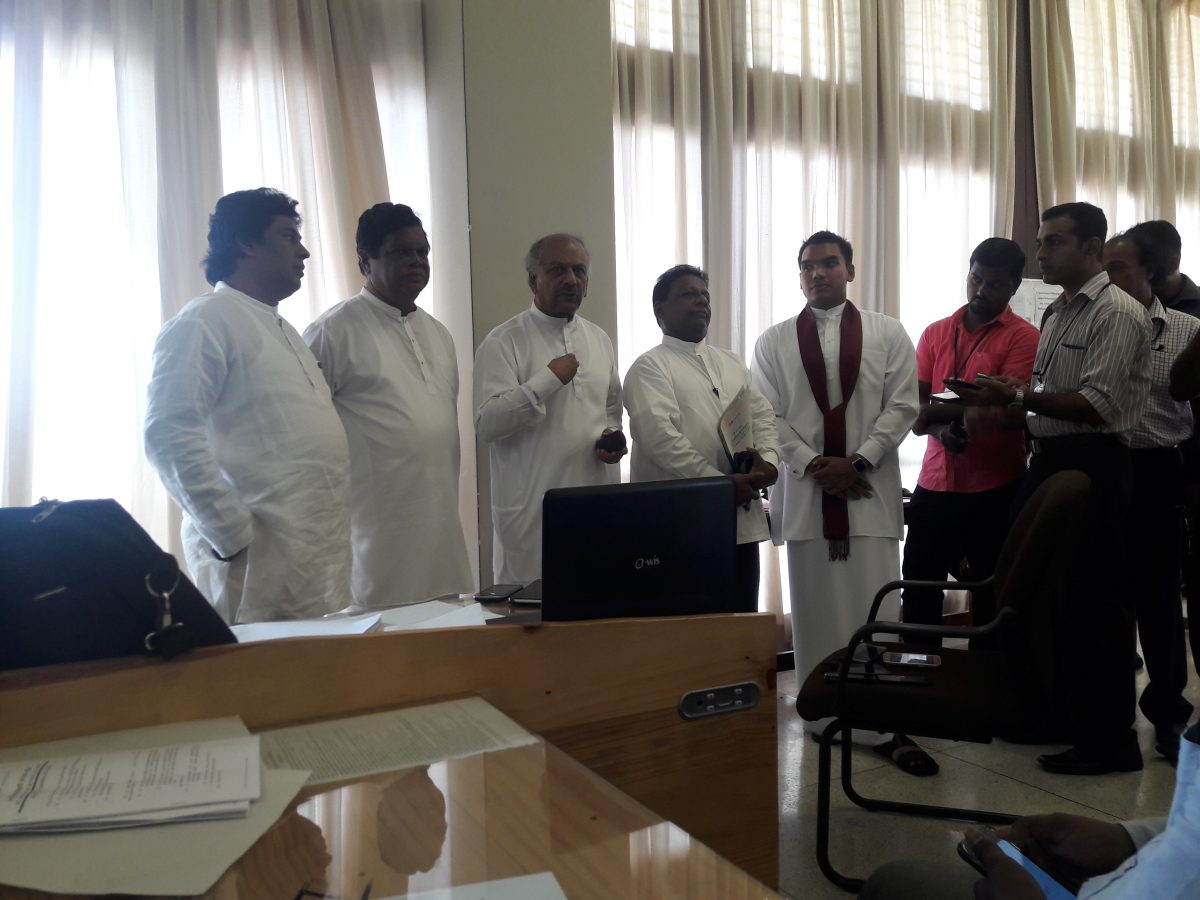 පාර්ලිෙම්න්තුෙව් තවත් ෙඑතිහාසික සිදුවීමක්