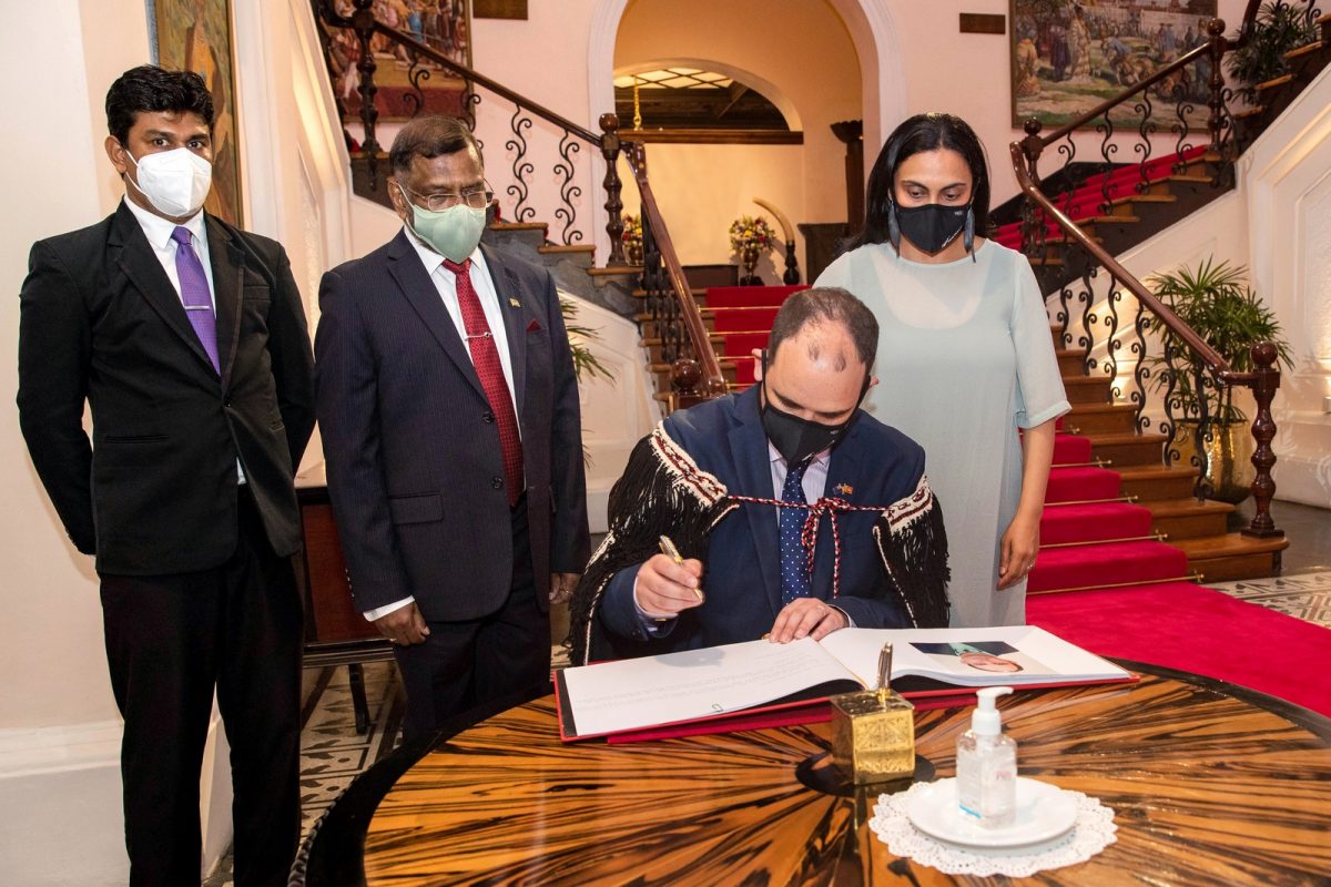 New Zealand & Cuba Ambassadors presented their credentials to SL President