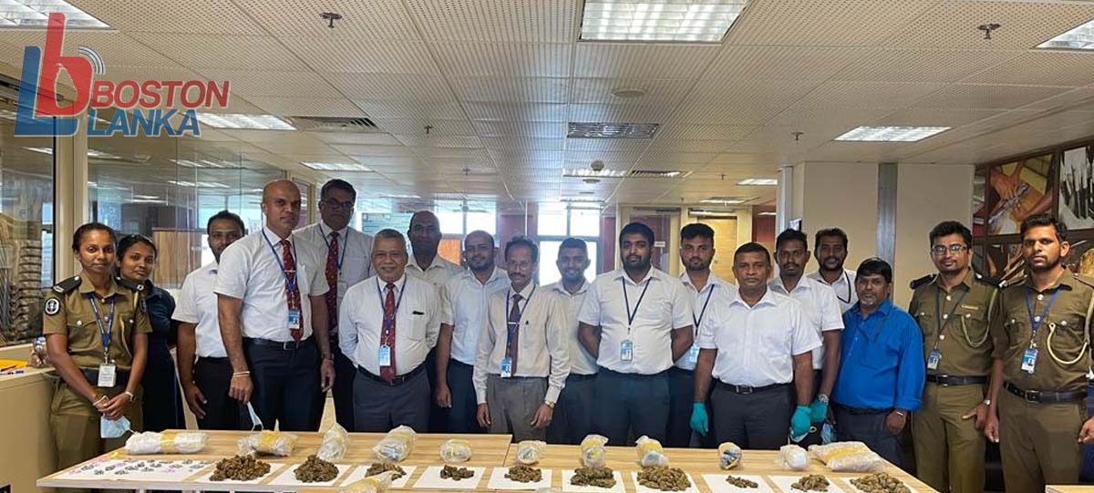 රුපියල් මිලියන 13 ක් වටිනා මත් පෙති හා කුෂ් තොගයක් රේගු භාරයට