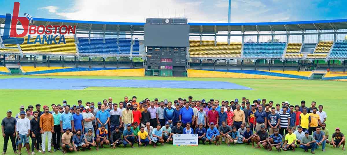 ක්‍රිකට් ක්‍රීඩාංගණ සේවකයන්ට ලක්‍ෂ 160 ප්‍රදානය කිරීම ආරම්භ කෙරේ