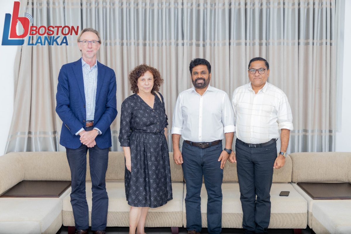 අනුර කුමාර දිසානායක සහ යුරෝපා සංගමයේ තානාපති අතර හමුවක්