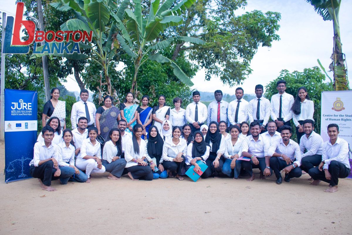 නොමිලේ නීතිඥ උපදෙස් කඳවුරක්  සහ නීතිය පිළිබඳ දැනුවත් කිරීමේ වැඩසටහනක් ආගරපතනේ දී පැවැත්විණි.