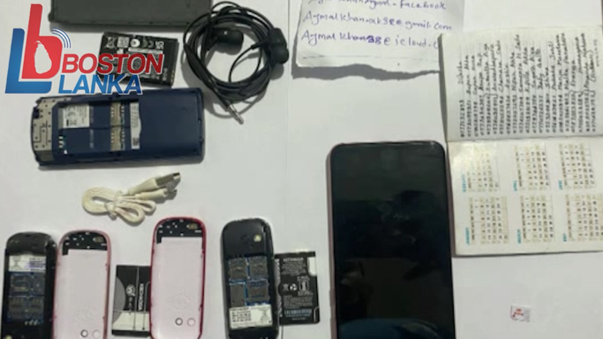 බුස්ස අධිආරක්ෂිත බන්ධනාගාර රැදවුම් වාට්ටු දෙකකින් නැවතත් ජංගම දුරකතන හා උපාංග පොලිස් විශේෂ කාර්ය බලකායෙ අත්අඩංගුවට ගත්බව එම බලකාය කියයි.