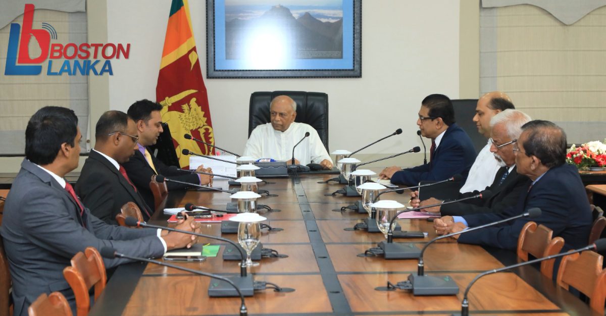 ජාත්‍යන්තර මූල්‍ය අරමුදලේ නියෝජිතයින් සහ ණය ප්‍රතිව්‍යුහගත කිරීමේ පහසුකම් සපයන්නන් අග්‍රාමාත්‍ය දිනේෂ් ගුණවර්ධන මහතා හමුවෙයි..