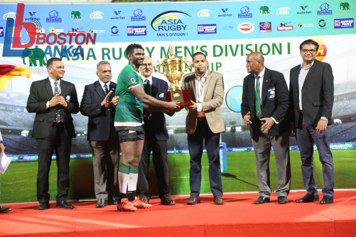 ආසියාව ජයගත් ශ්‍රී ලංකා රග්බි කණ්ඩායමට ක්‍රිකට් ආයතනයෙන් ඩොලර් 30,000ක්!