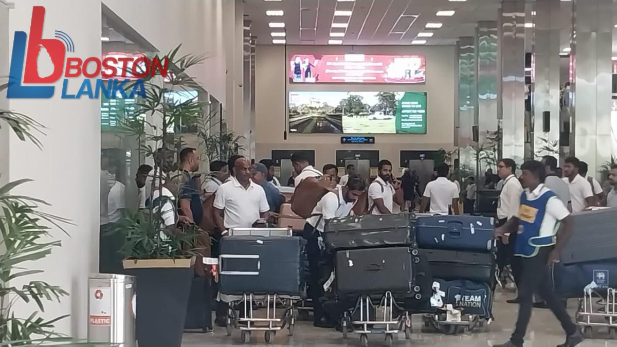 ශ්‍රී ලංකා කණ්ඩායම සිල්ක් රූට් පර්යන්තයෙන් දිවයිනට