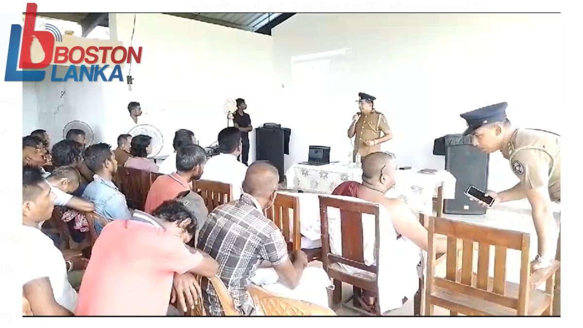 මත්ද්‍රව්‍ය සඳහා ඇබ්බැහිව සිටින පුද්ගලයන් උදේසා ‘ සුවසාර කැදැල්ල ‘ ප්‍රජා පාදක පුනුරුත්ථාපනය හා ප්‍රතිකාර සඳහා යොමුකරන වැඩසටහනක් මොරටුමුල්ල අගුලාන පොලීසිය එකාබද්ධ මොරටුමුල්ල ඉදිබැද්ද ඩග්ලස් ප්‍රනාන්දු ක්‍රීඩාංගණයේදී (5 වැනිදා) පැවැත්විණි .