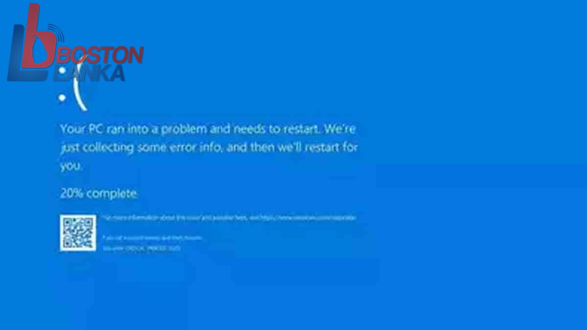 Microsoft Windows භාවිතා කරන ලොවපුරා පරිශීලකයින් රැසකට එකවර BSOD දෝෂය හටගනියි