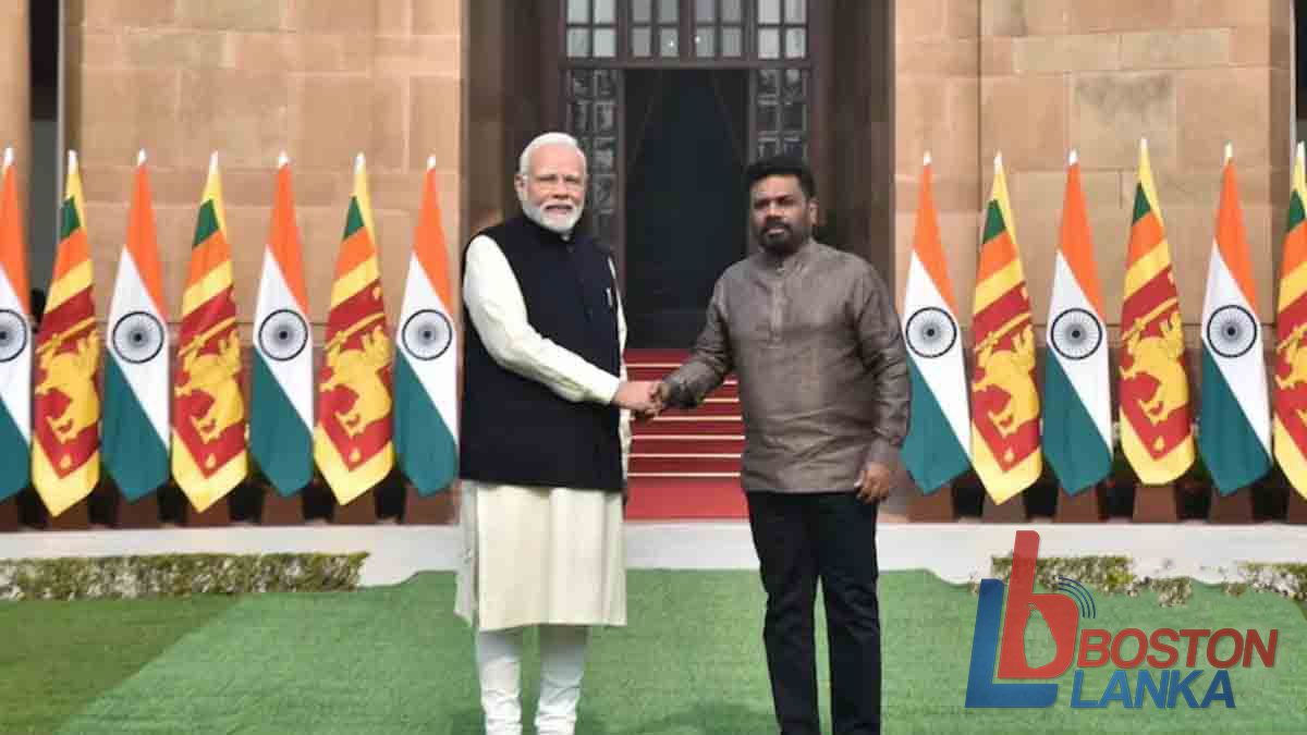 ඉන්දීය අගමැති අප්‍රේල් 5 දිවයිනට