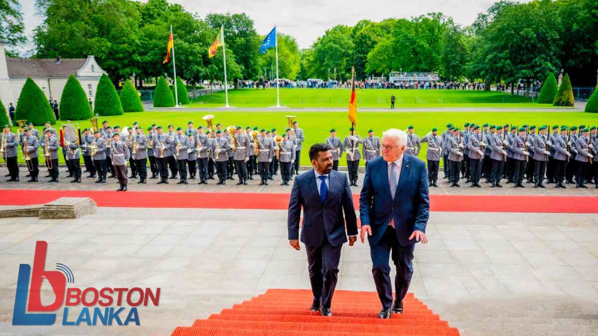 Photo Story : ජනපති ජර්මානු ජනාධිපති හමුවෙයි