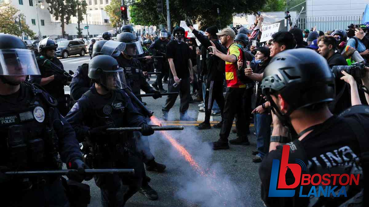 Correction : අමෙරිකාවේ ලොස් ඇන්ජලීස් නගරයට ඇඳිරි නීතිය පනවයි