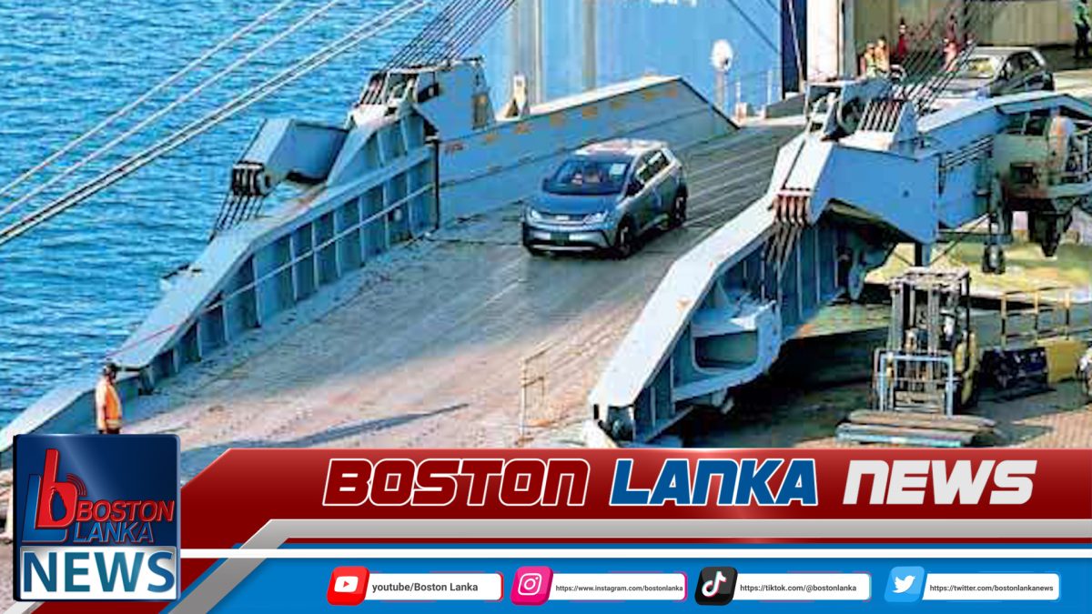 BYD රථ දහසකට වඩා හම්බන්තොට සිරවෙයි…..