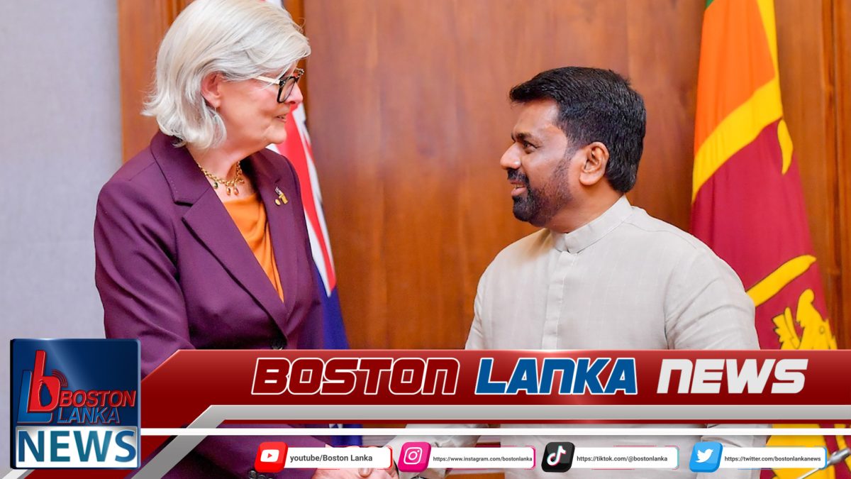 ඕස්ට්‍රේලියානු අග්‍රාණ්ඩුකාරවරිය ජනපති හමුවෙයි….