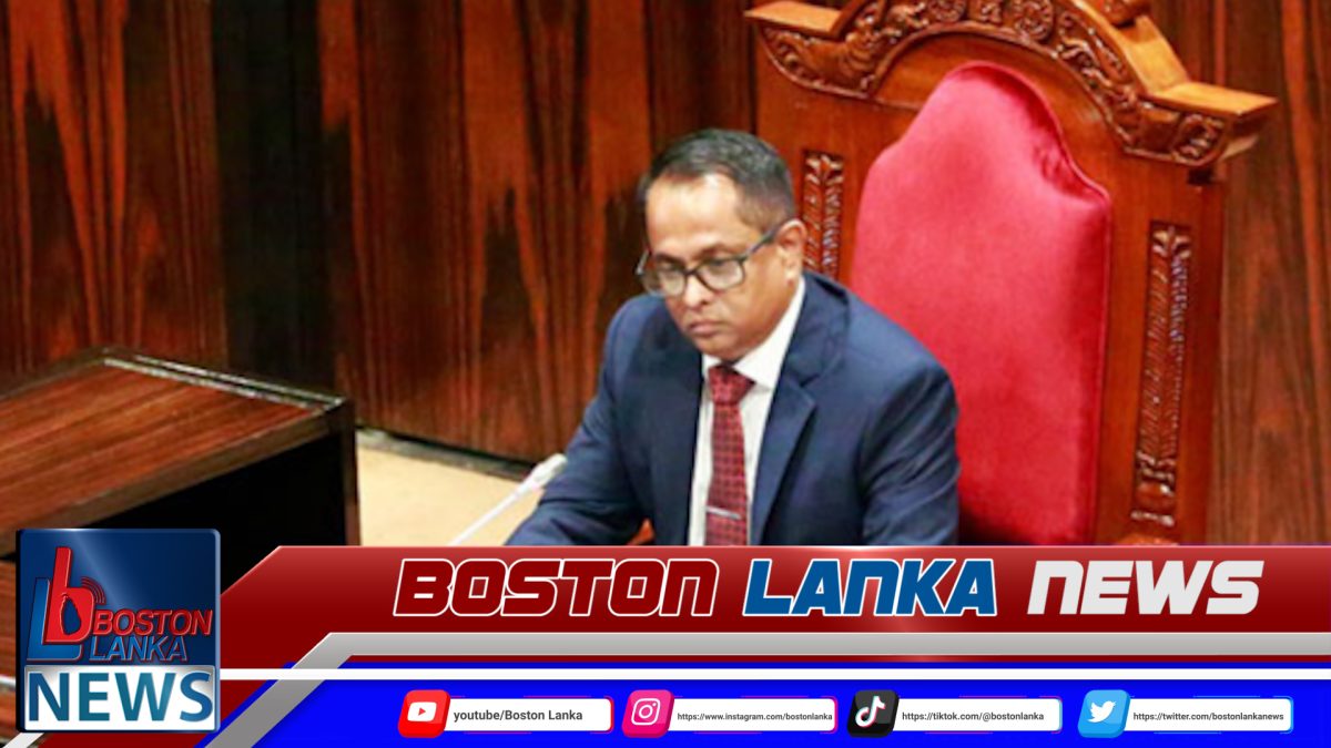 අරුණ ජයසේකරට එරෙහි විශ්වාසභංගය ගැන කථානායක තීරණය ඉදිරියේ දී