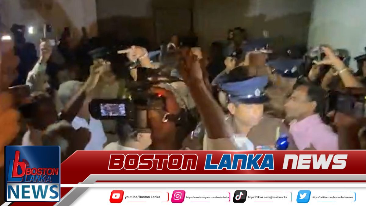 කොටුව අධිකරණ පරිශ්‍රය අසල උණුසුම් තත්ත්වයක්…..