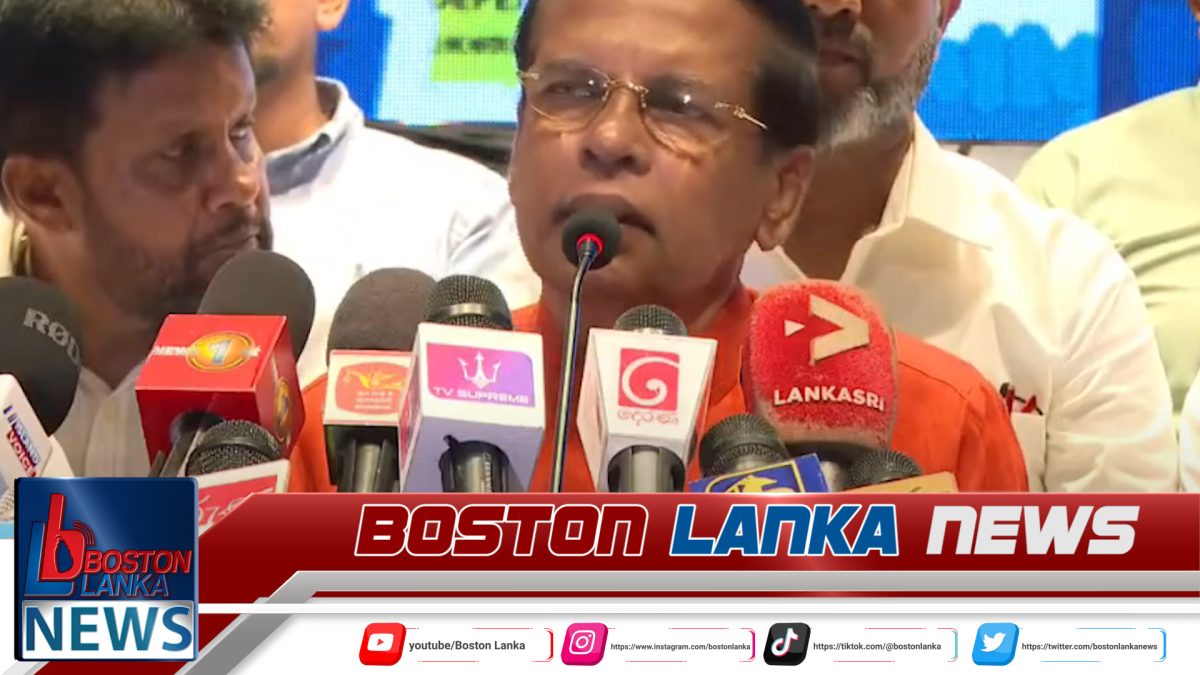 විපක්ෂයේ දේශපාලන පක්ෂ නියෝජිතයින් රැසක් එක්ව විශේෂ ප්‍රවෘත්ති සාකච්ඡාවක්….
