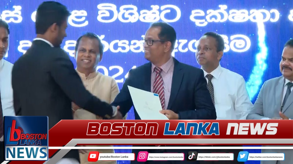 ජනාධිපති අරමුදලෙන් උතුරුමැද පළාතේ අ.පො.ස උසස් පෙළ විශිෂ්ටයෝ ඇගයෙති