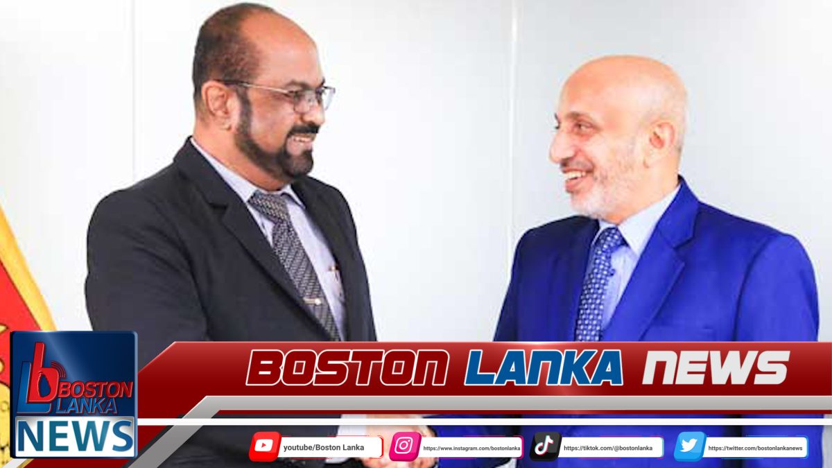 ඕමාන තානාපති බලශක්ති අමාත්‍යවරයා හමුවෙයි….