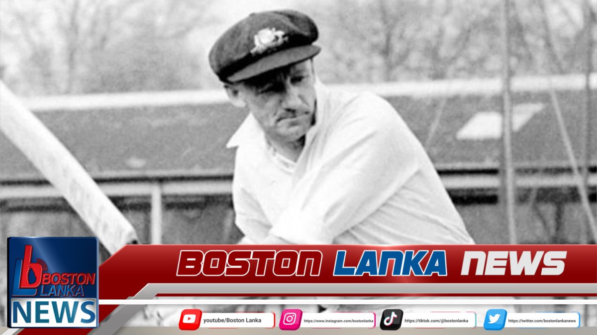 ඩොනල්ඩ් බ්‍රැඩ්මන් 99.94න් නැවතී අදට වසර 77යි….