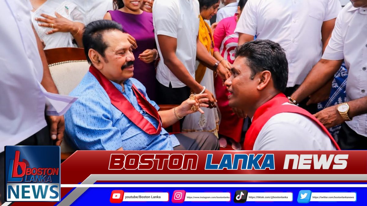 හිටපු ජනපති මහින්දගෙන් සංවේදී ෆේස්බුක් සටහනක්…..