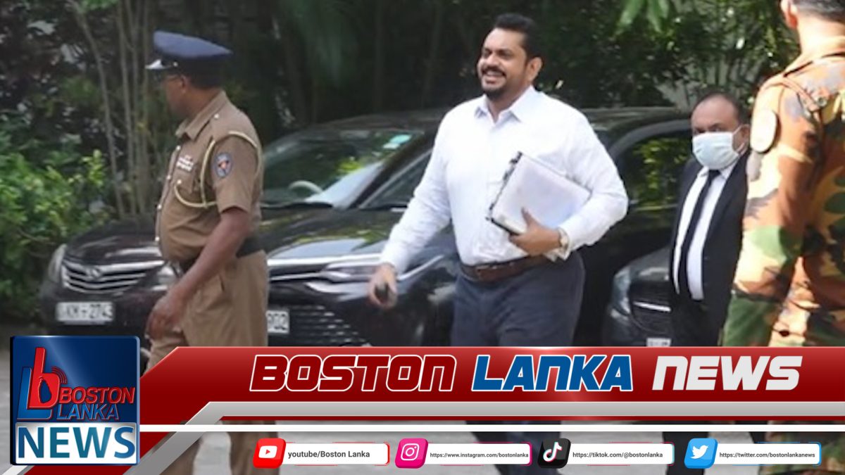 ශෂීන්ද්‍ර රාජපක්ෂ අල්ලස් කොමිසමේ අත්අඩංගුවට පත්වෙයි….