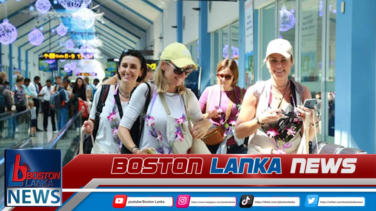 ජූලි මාසයේ සංචාරක පැමිණීම ලක්ෂ 2 ඉක්මවයි……