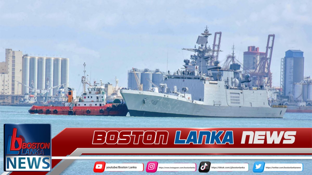 ඉන්දීය නෞකාවක් කොළඹ වරායට….