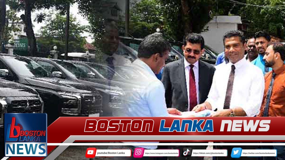 සෞඛ්‍ය සේවාවේ ප්‍රයෝජනයට ඩබල් කැබ් රථ 07ක්….