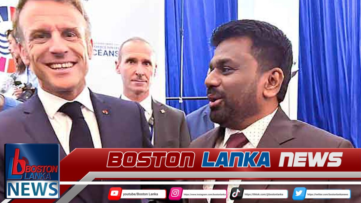 ජනපති අනුර හා ප්‍රංශ ජනපති අතර හමුවක්…