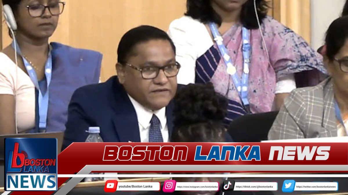 බාහිර මැදිහත්වීම් ප්‍රතික්ෂේප කරනවා – ඇමති විජිත ජිනීවා මානව හිමිකම් සැසිවාරයේ දී කියයි…..