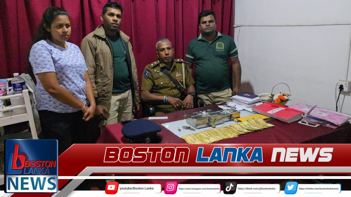 අසල්වැසි නිවසට පැන රු. 1,95000 ක් සොරකම් කළ 21 හැවිරිදි තරුණිය පොලිස් දැලේ….