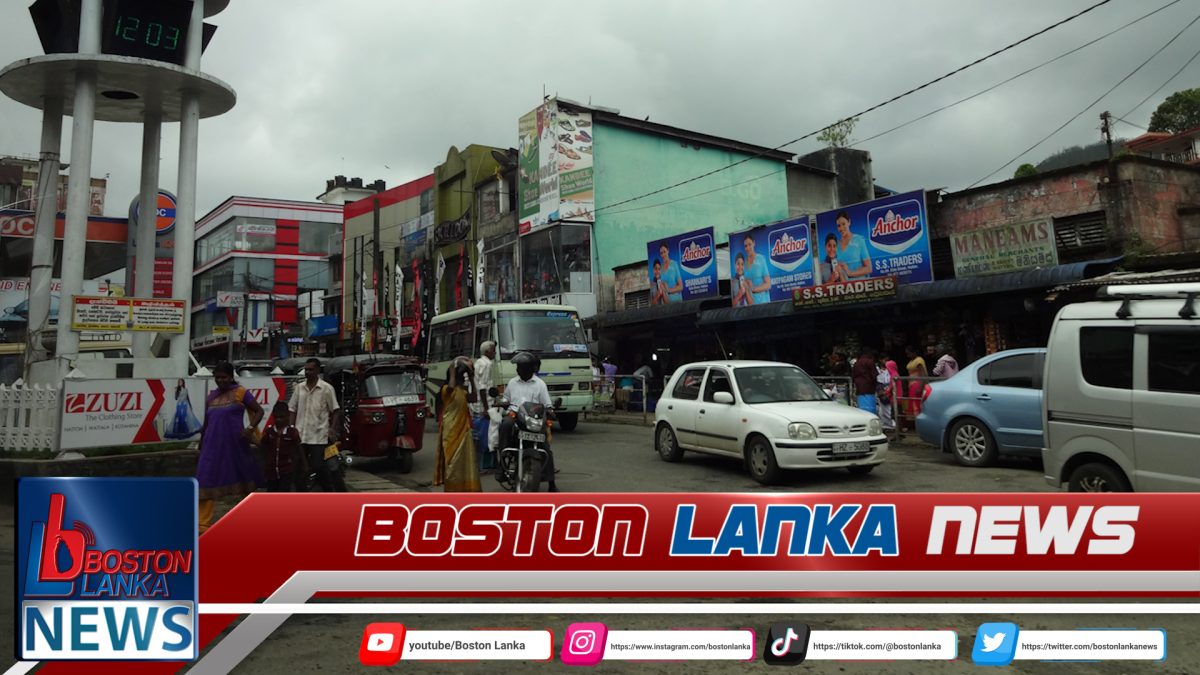 හැටන් නගරයේ පදික වේදිකාවේ වෙළෙඳාම් තහනම්….