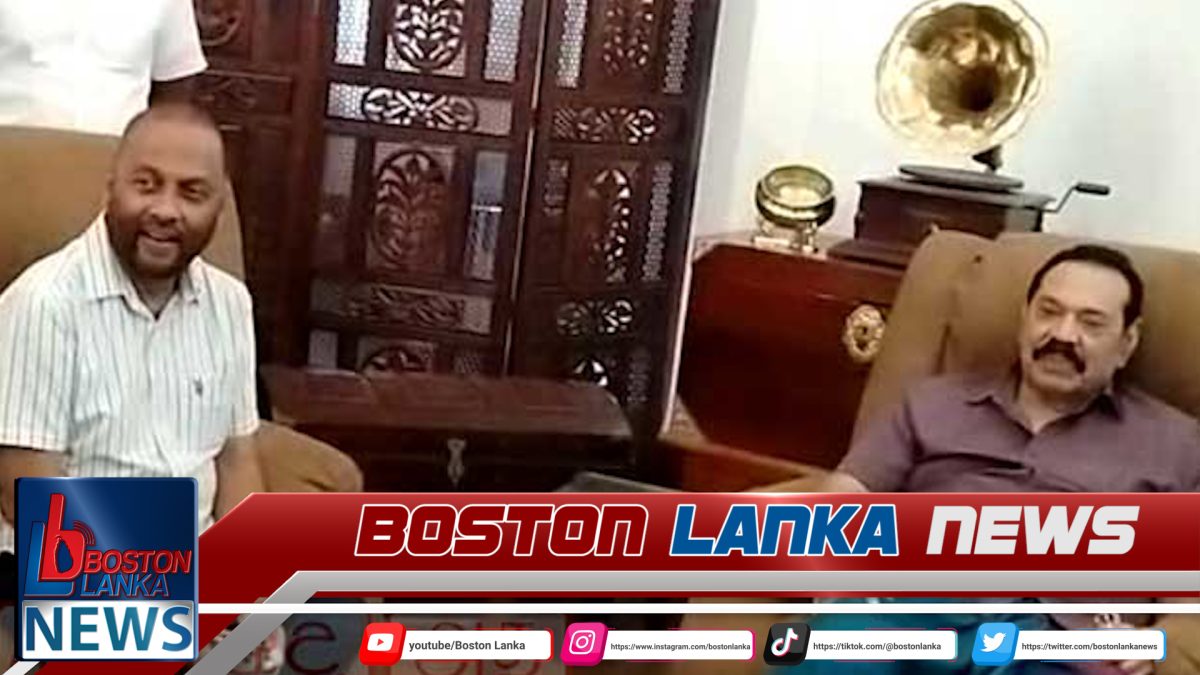 මහින්ද බලන්න ගියපු මහින්ද අමරවීර…….