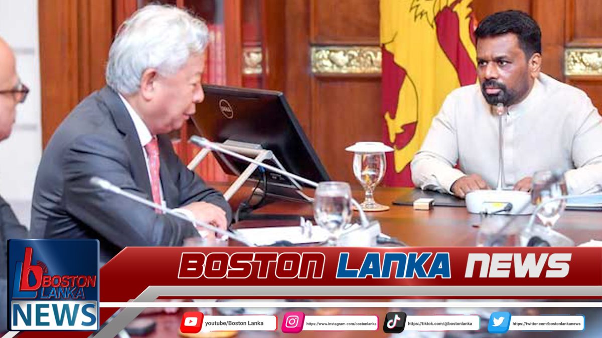ආසියානු යටිතල පහසුකම් ආයෝජන බැංකුවේ සභාපති ඇතුළු කණ්ඩායම ජනපති හමුවෙයි……