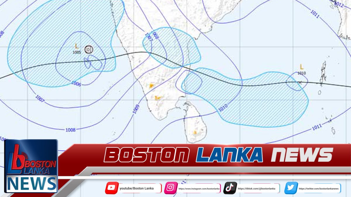 මුහුදේ අඩුපීඩන කලාපය සුළිකුණාටුවක් වන ලකුණු…..