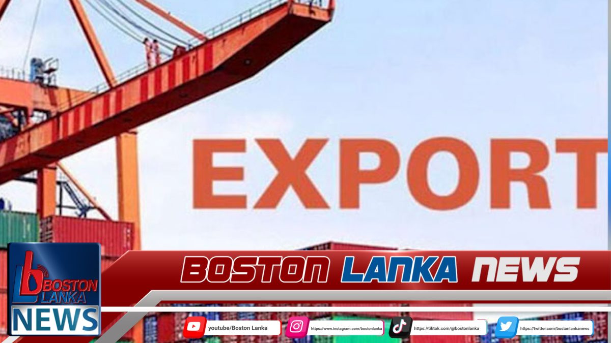 ශ්‍රී ලංකාවේ අපනයන ආදායම 2025 තුන්වන කාර්තුව වන විට ඩොලර් බිලියන 13කට ආසන්න වෙයි….