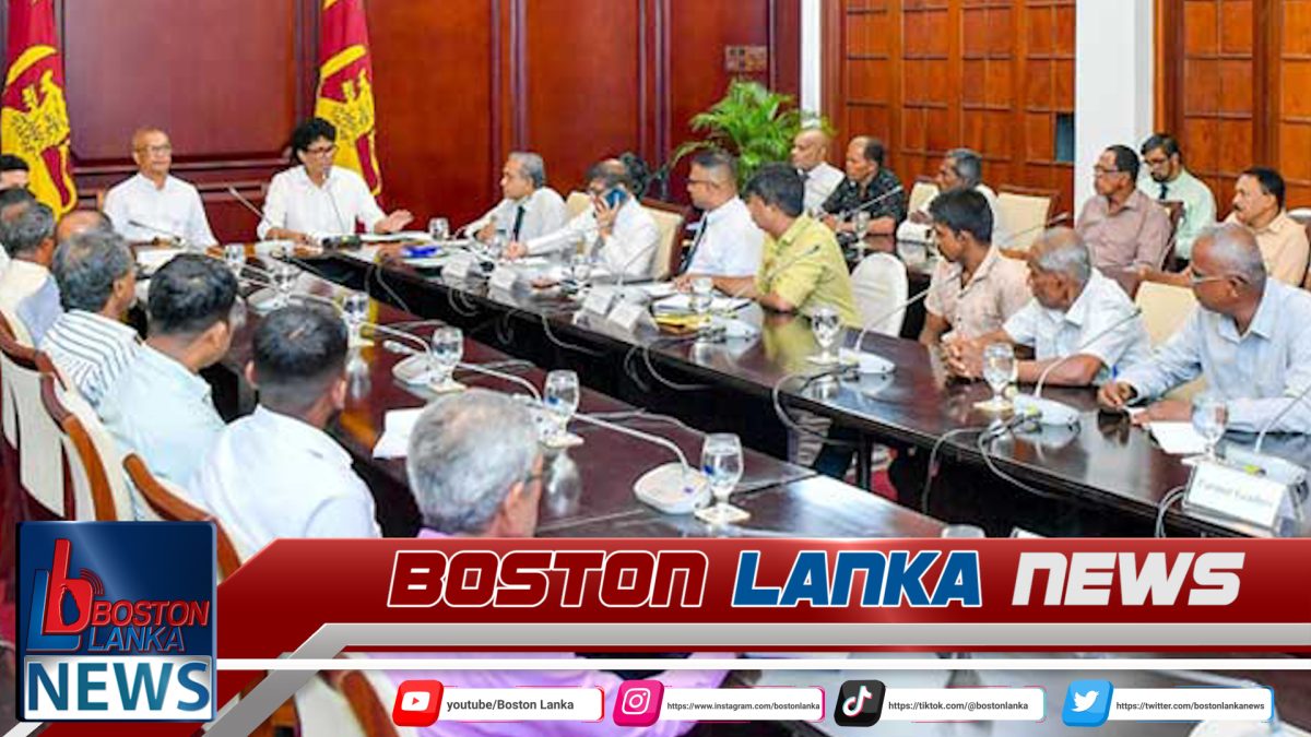 ලොකු ලූනු ගොවීන්ගේ ගැටලු විසඳීමට ස්ථීර වැඩපිළිවෙළක් සැකසීමට සාකච්ඡාවක්….