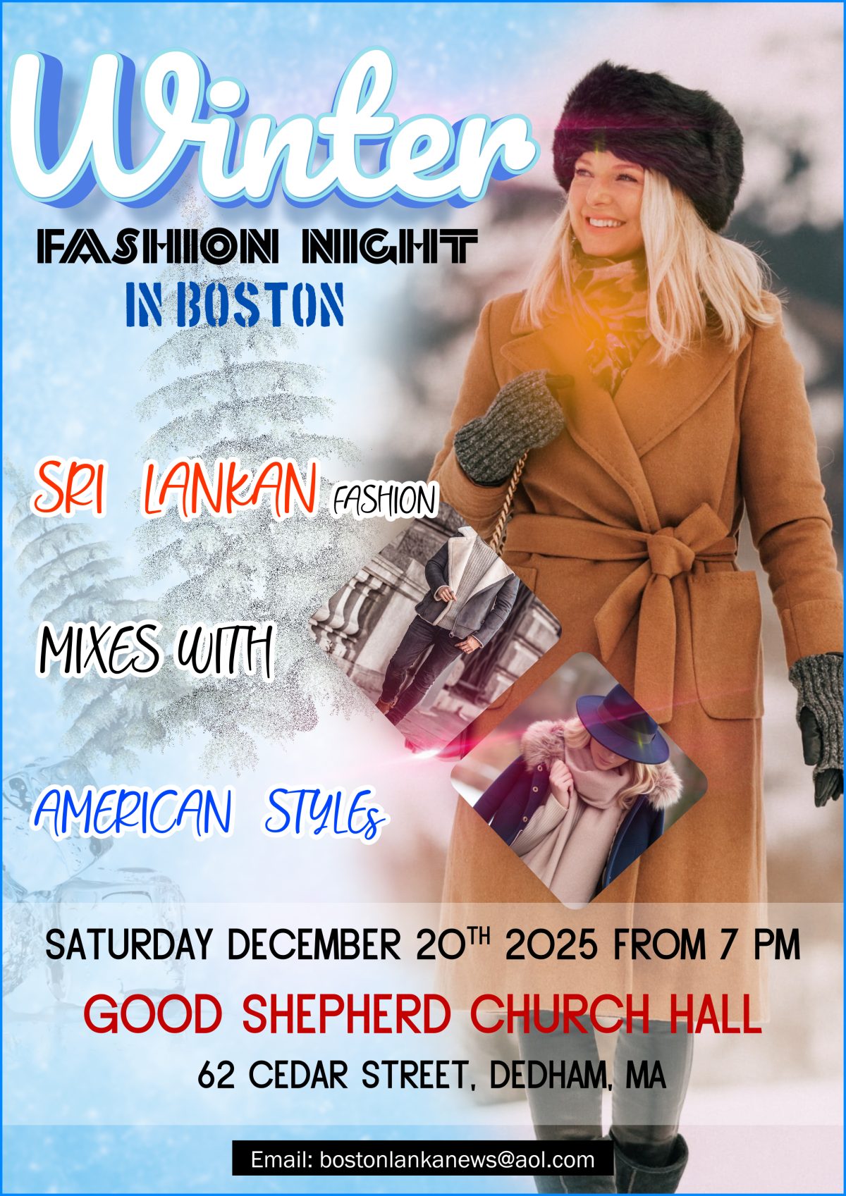 Winter Fashion Night In Boston