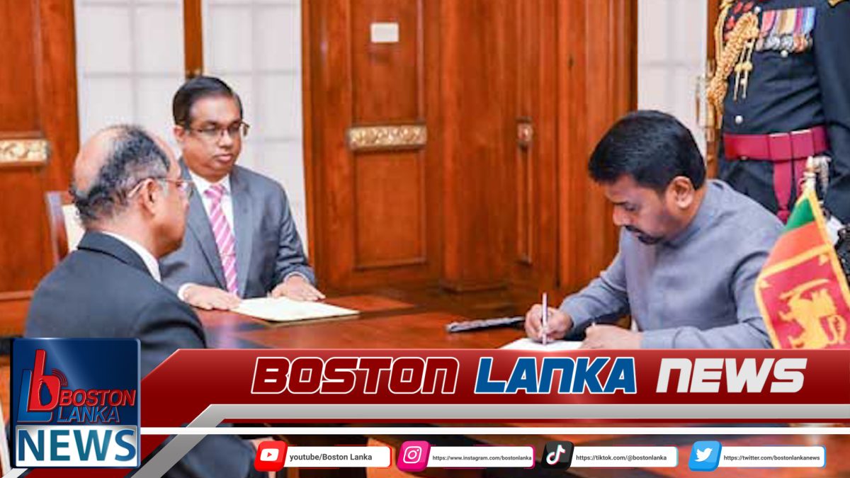නව ශ්‍රේෂ්ඨාධිකරණ විනිසුරුවරයෙක් දිවුරුම් දෙයි…