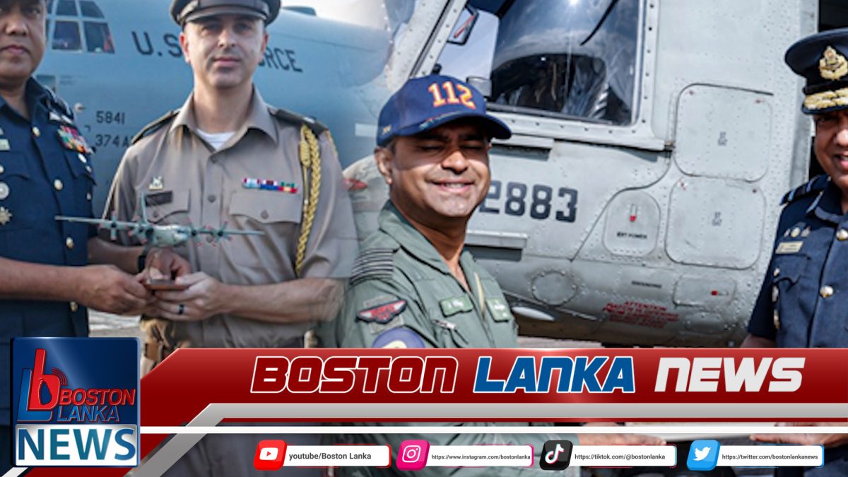 සහායට ආ ගුවන් යානයක් සහ හෙලිකොප්ටර් යානයක් දිවයිනෙන් පිටව යයි….