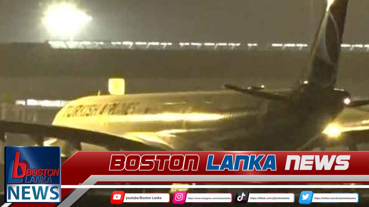 ආරක්ෂිත ගොඩබෑමකට ලක්කළ තුර්කි ගුවන්යානය දිවයිනෙන් යයි….