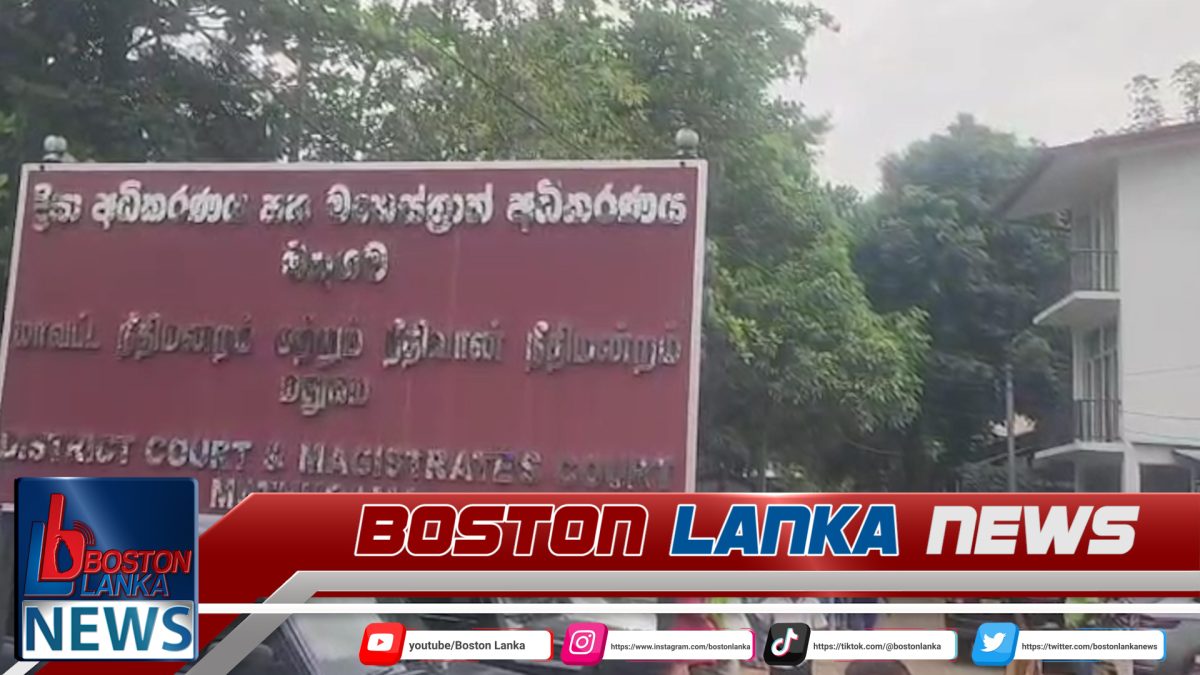 මතුගම ප්‍රාදේශීය සභාවේ සභාපති රිමාන්ඩ්….