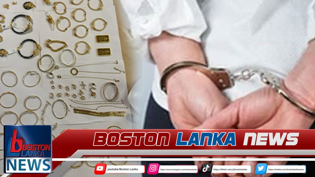 ස්වර්ණාභරණ තොගයක් සමග ගුවන් සේවිකාවක් අත්අඩංගුවට….