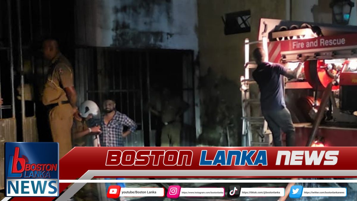 ගාල්ල අධිකරණ භූමියේ ගින්නක්….