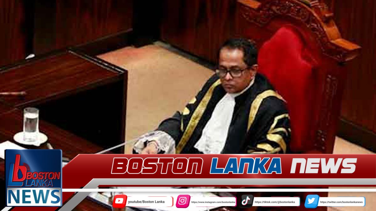 විපක්ෂයේ ඉල්ලීමක් කථානායක ප්‍රතික්ෂේප කරයි….