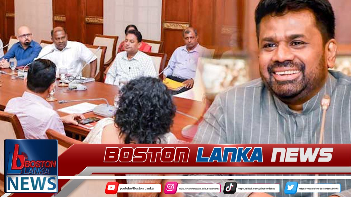 ජනපති, අගමැති සහ ගුරු වෘත්තීය සමිති නියෝජිතයන් අතර හමුවක්…..