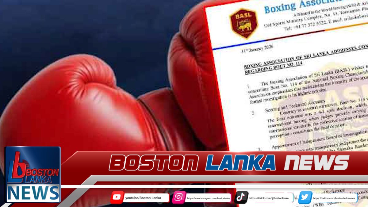 ජාතික බොක්සිං ශූරතාවලියේ ඇතිවූ සිද්ධිය ගැන කරුණු පැහැදිලි කිරීමක්….