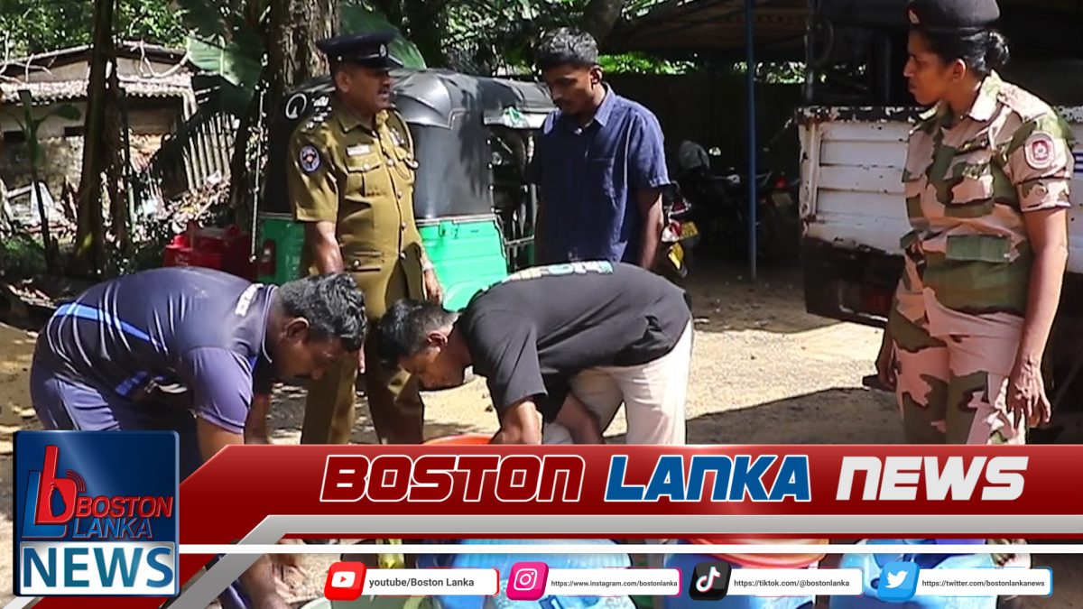 අණ නොතකා ධාවනය කළ යතුරුපැදියක් නිසා මහා පරිමාණ  නීති විරෝධී මත්පැන්  ජාවාරමක් හසුවෙයි….