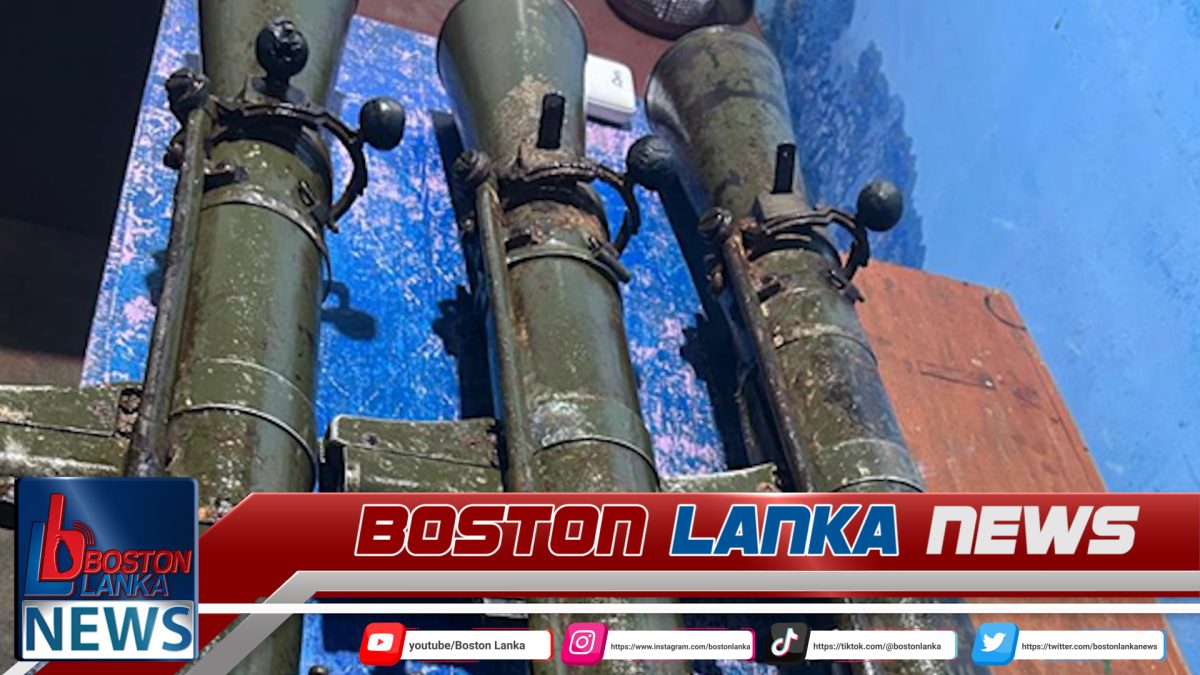 මඩකලපුවෙන් රොකට් ලෝන්චර් 3ක් හමුවෙයි….